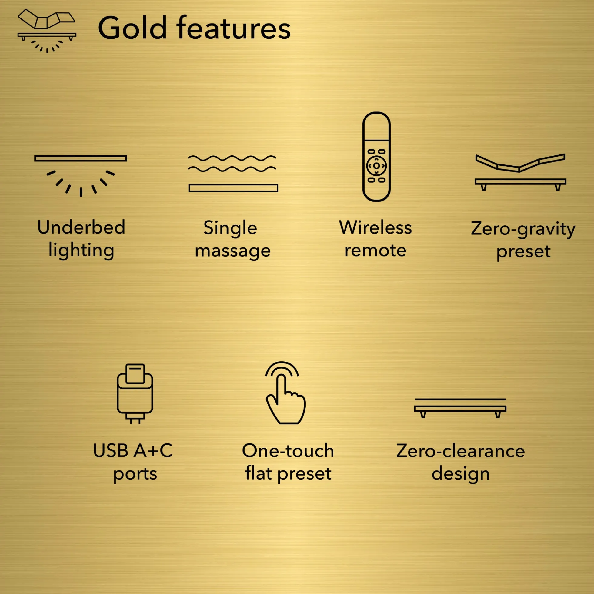 baselogic™ Gold Adjustable Bed Base