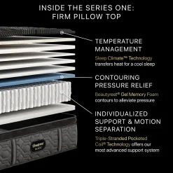 Beautyrest Black Series One Firm Pillow Top Mattress