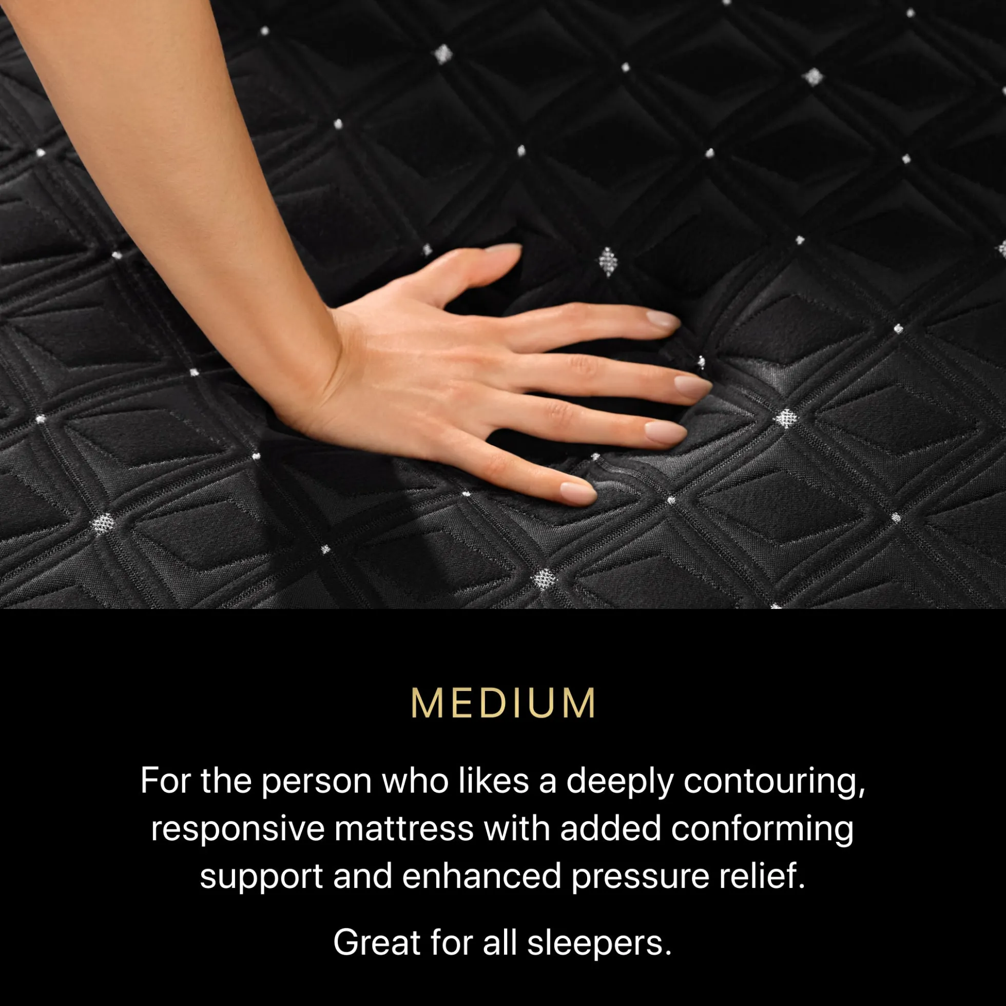 Beautyrest Black Series Three Medium Hybrid Mattress