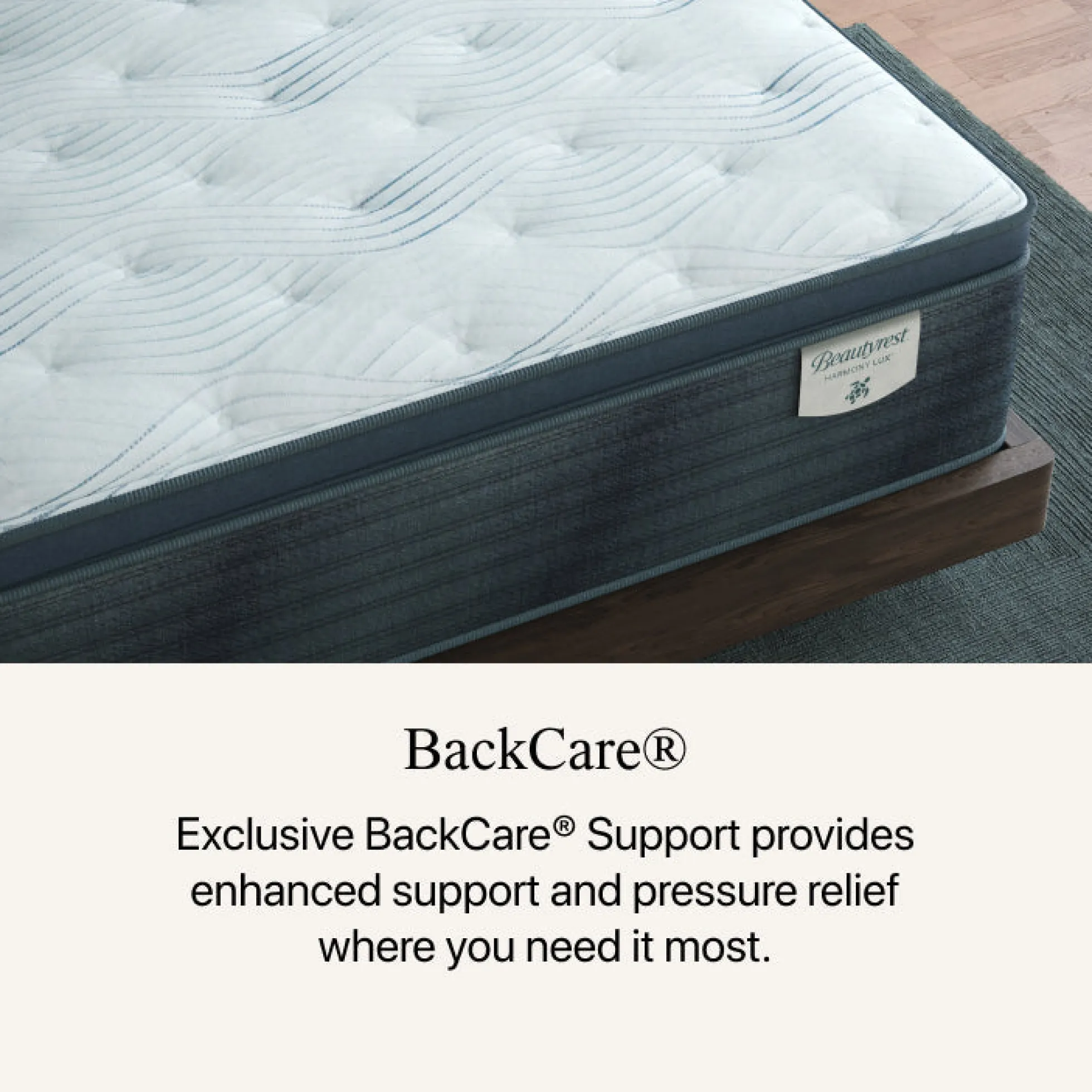 Beautyrest Harmony Lux BackCare® Seacliff Medium Pillow Top Mattress