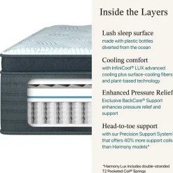 Beautyrest Harmony Lux BackCare® Seacliff Medium Pillow Top Mattress