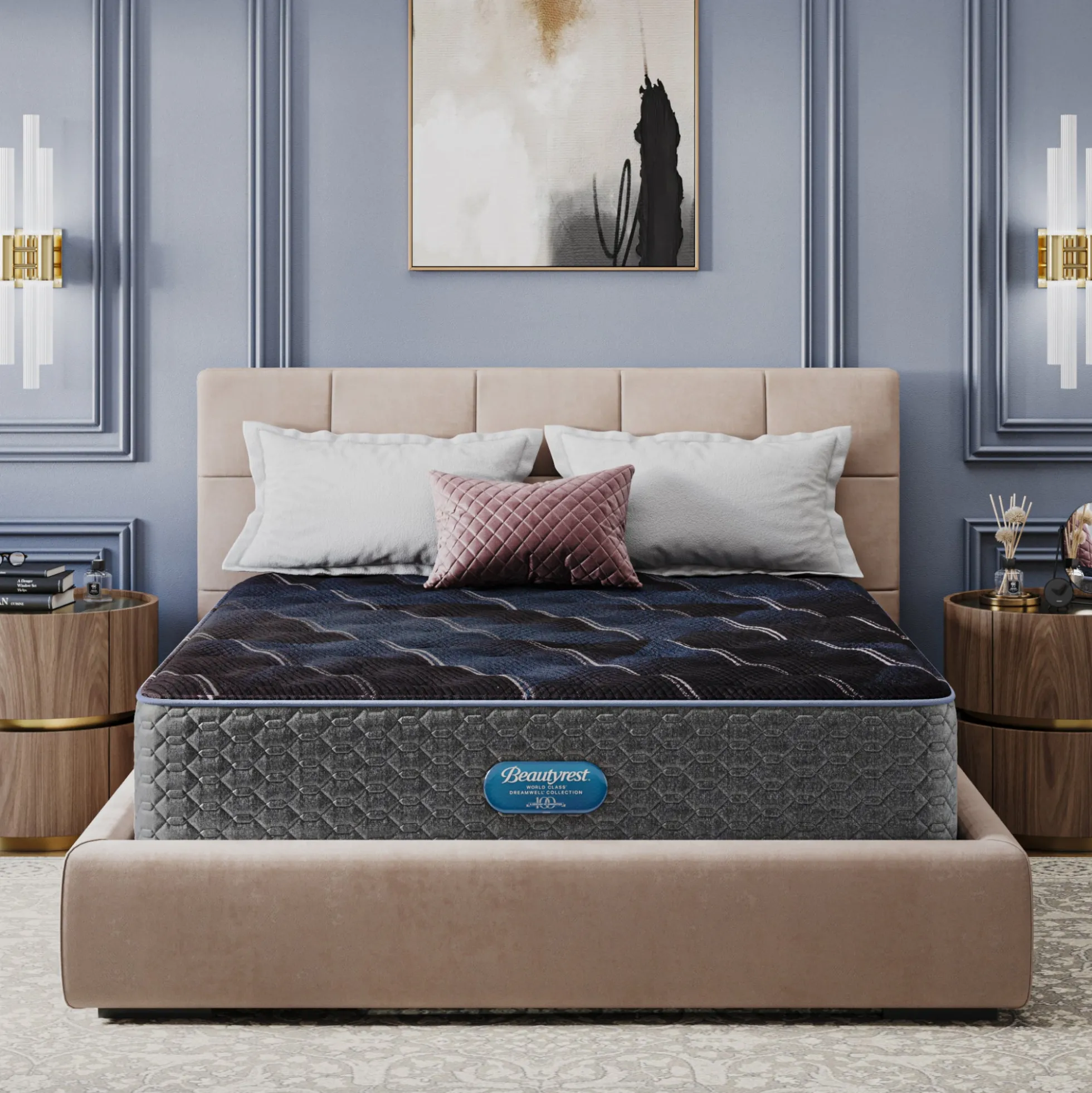 Beautyrest World Class Dreamwell Belmont Plush Mattress