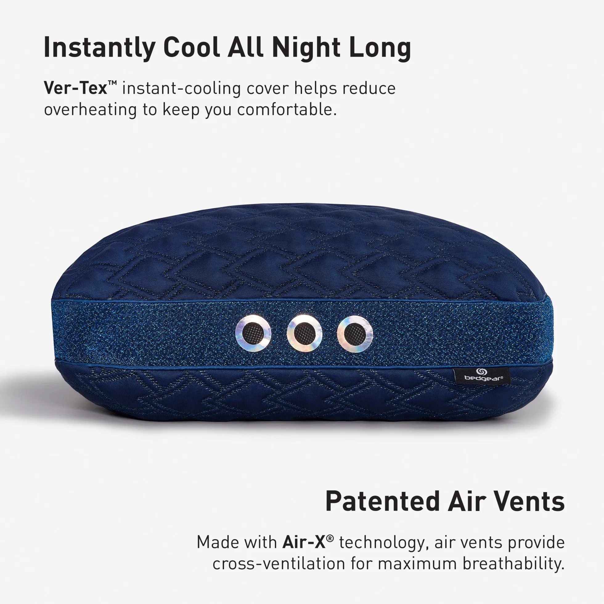 BEDGEAR Night Ice Performance Pillow®
