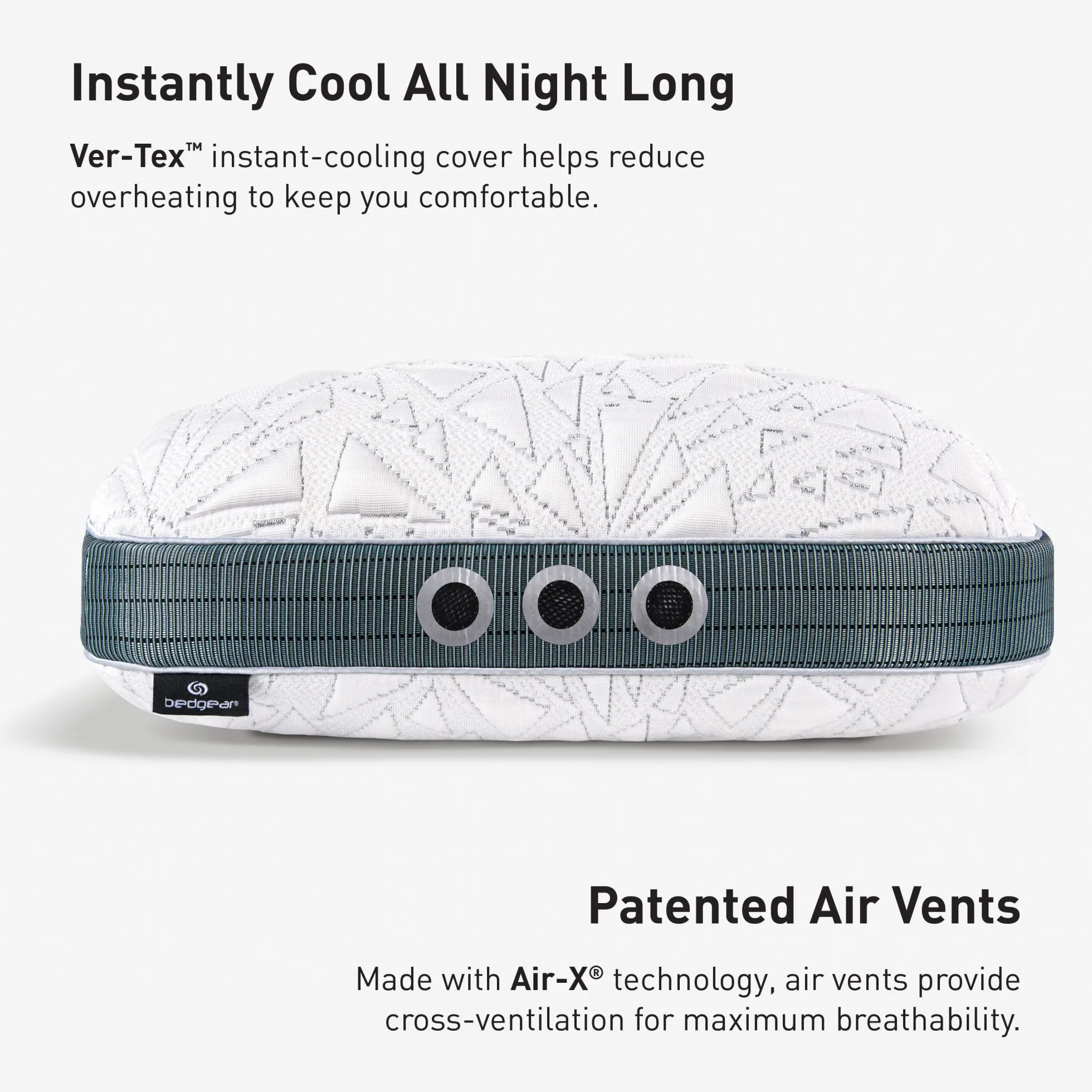 BEDGEAR Storm Cuddle Curve Performance Pillow®