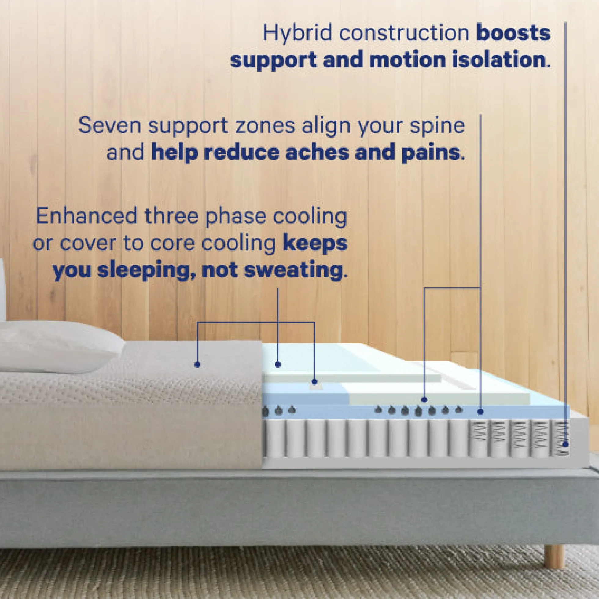 Casper Snow Max Hybrid Mattress