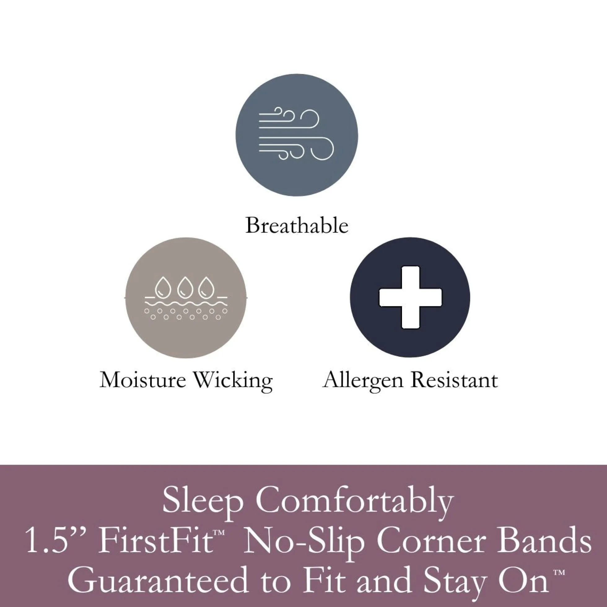 DreamFit DreamComfort™ Waterproof Mattress Protector