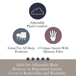 DreamFit DreamCool™ Adjustable Pillow
