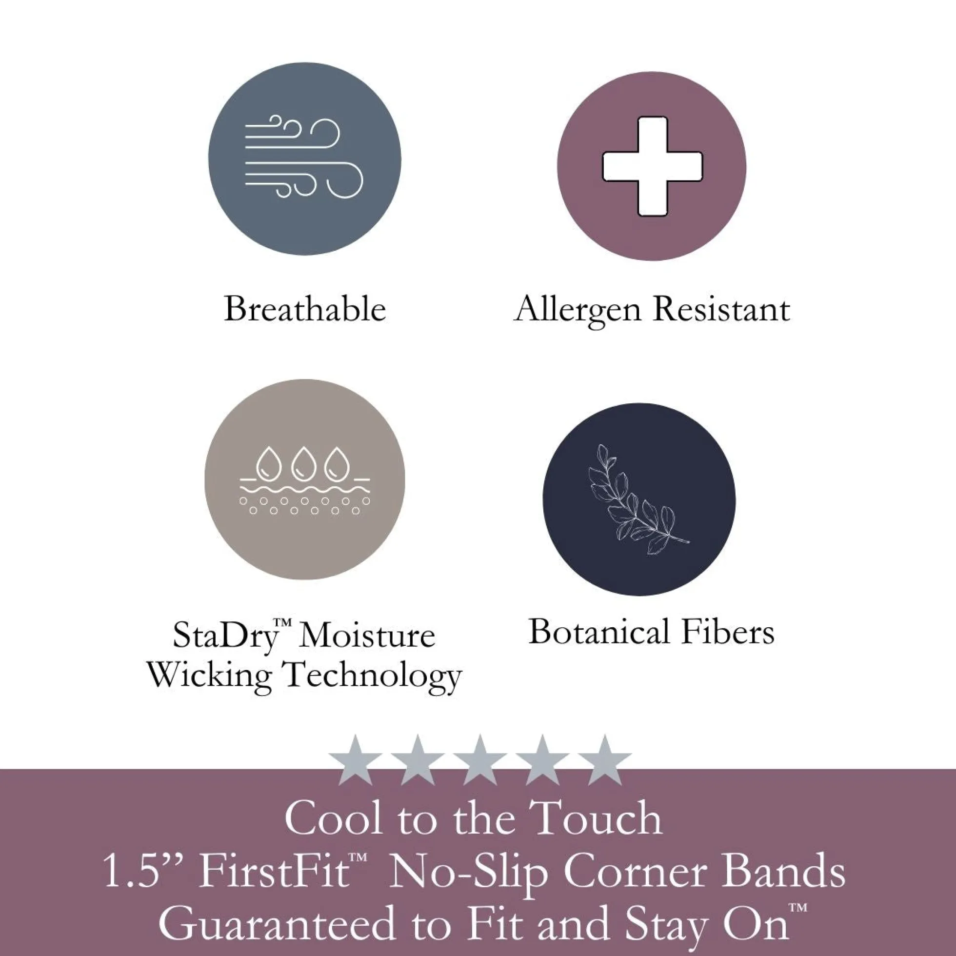 DreamFit DreamCool™ Waterproof Mattress Protector