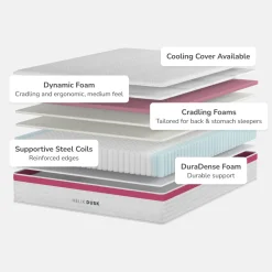 Helix Dusk Medium Hybrid Mattress