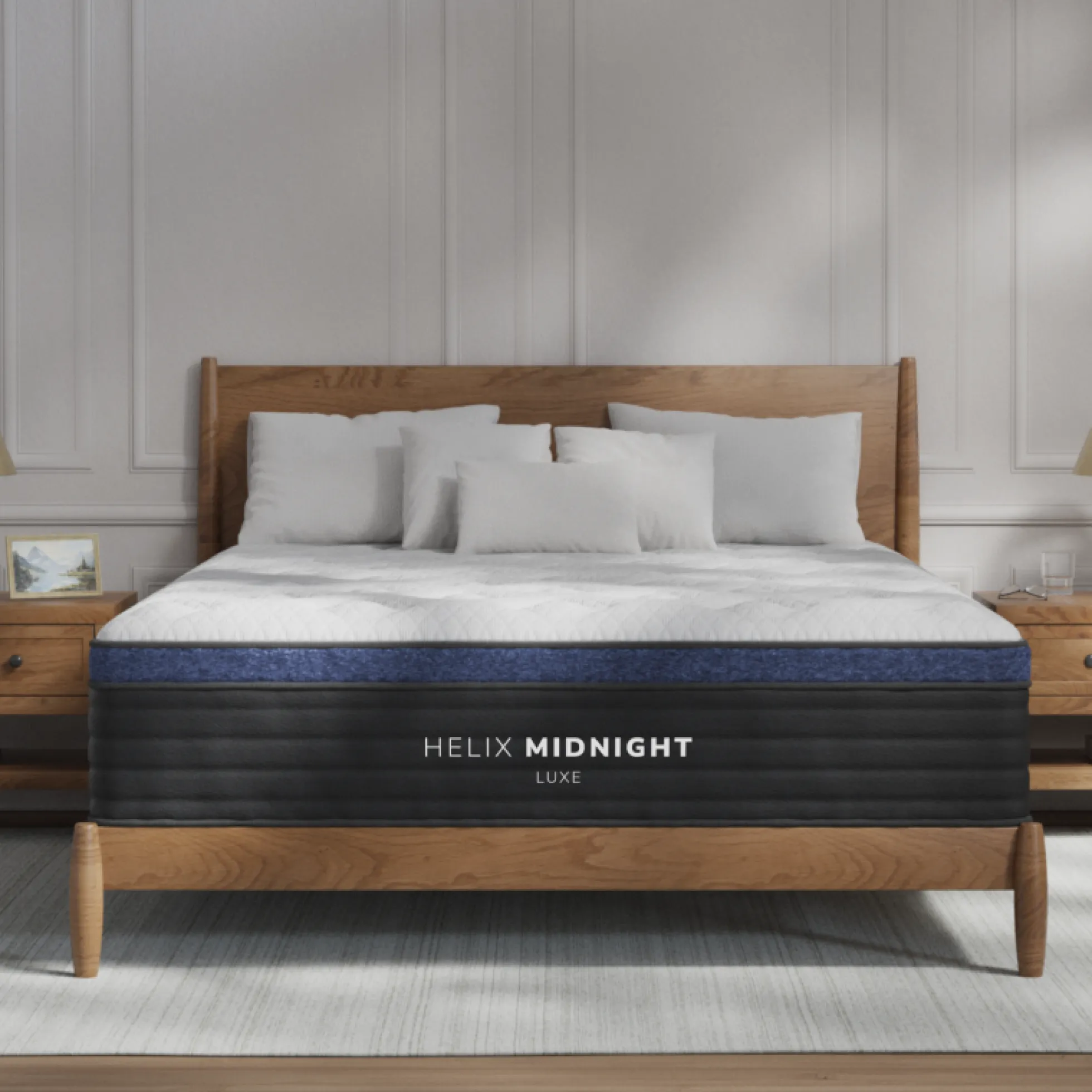 Helix Midnight Luxe Medium Hybrid Mattress