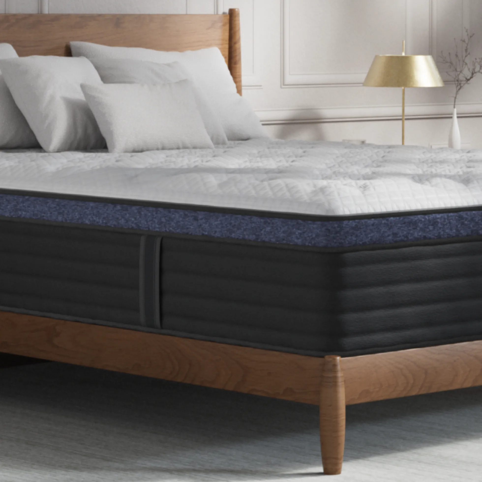 Helix Midnight Luxe Medium Hybrid Mattress