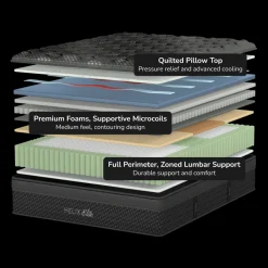 Helix Moonlight Elite Plush Hybrid Mattress