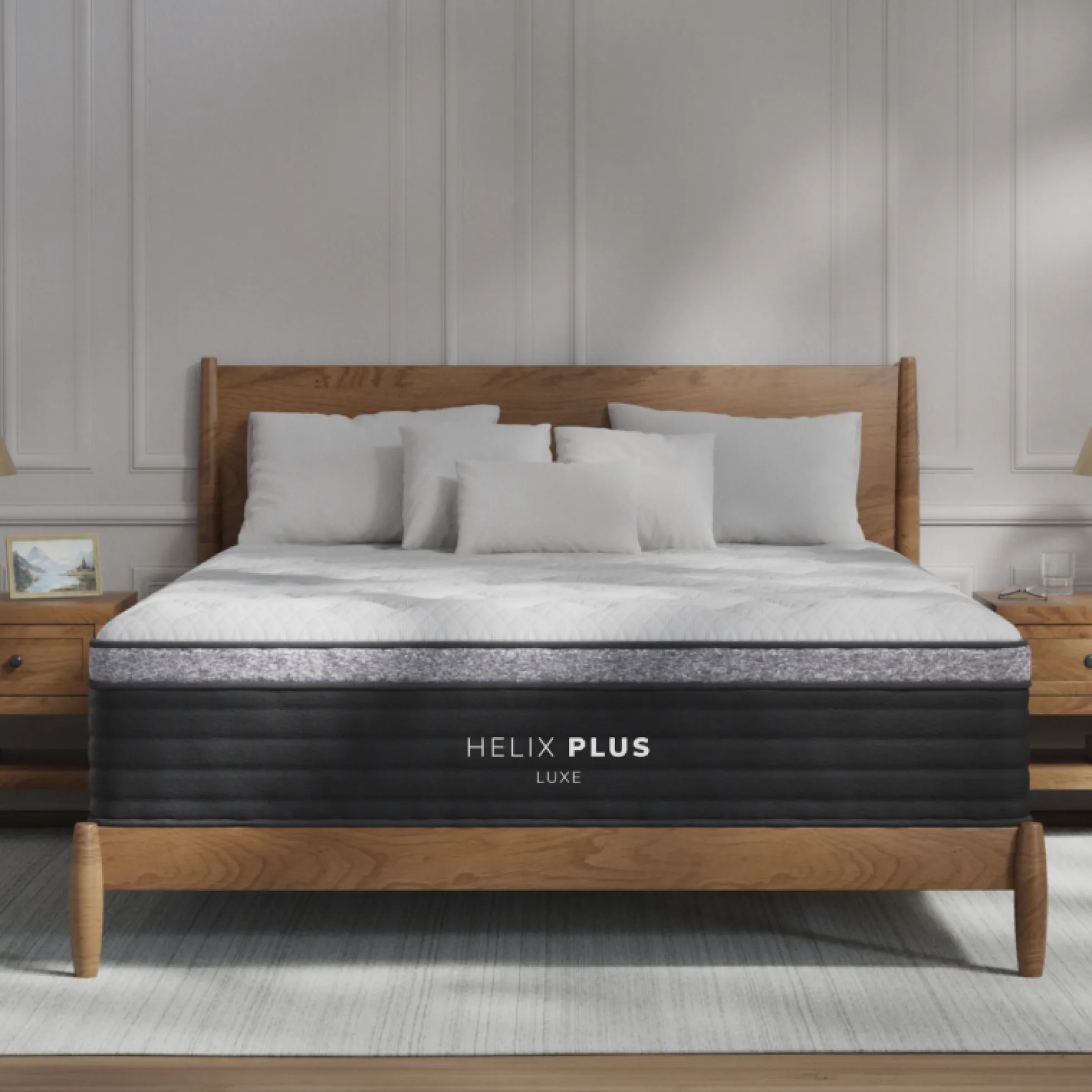 Helix Plus Luxe Medium Hybrid Mattress