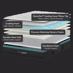 Helix Sunset Luxe Plush Hybrid Mattress