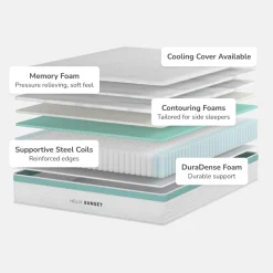 Helix Sunset Plush Hybrid Mattress