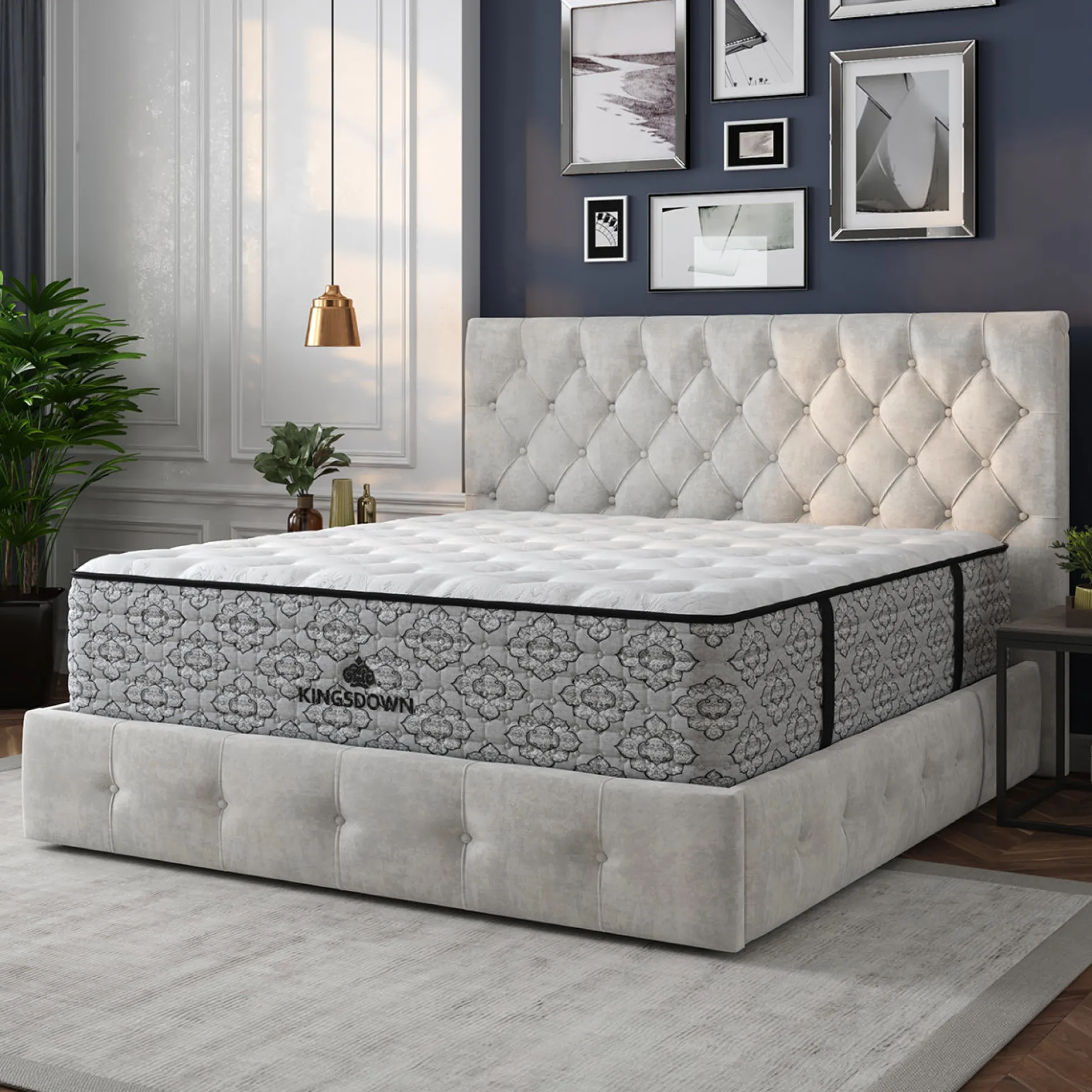 Kingsdown Hillstream Hybrid Plush Mattress
