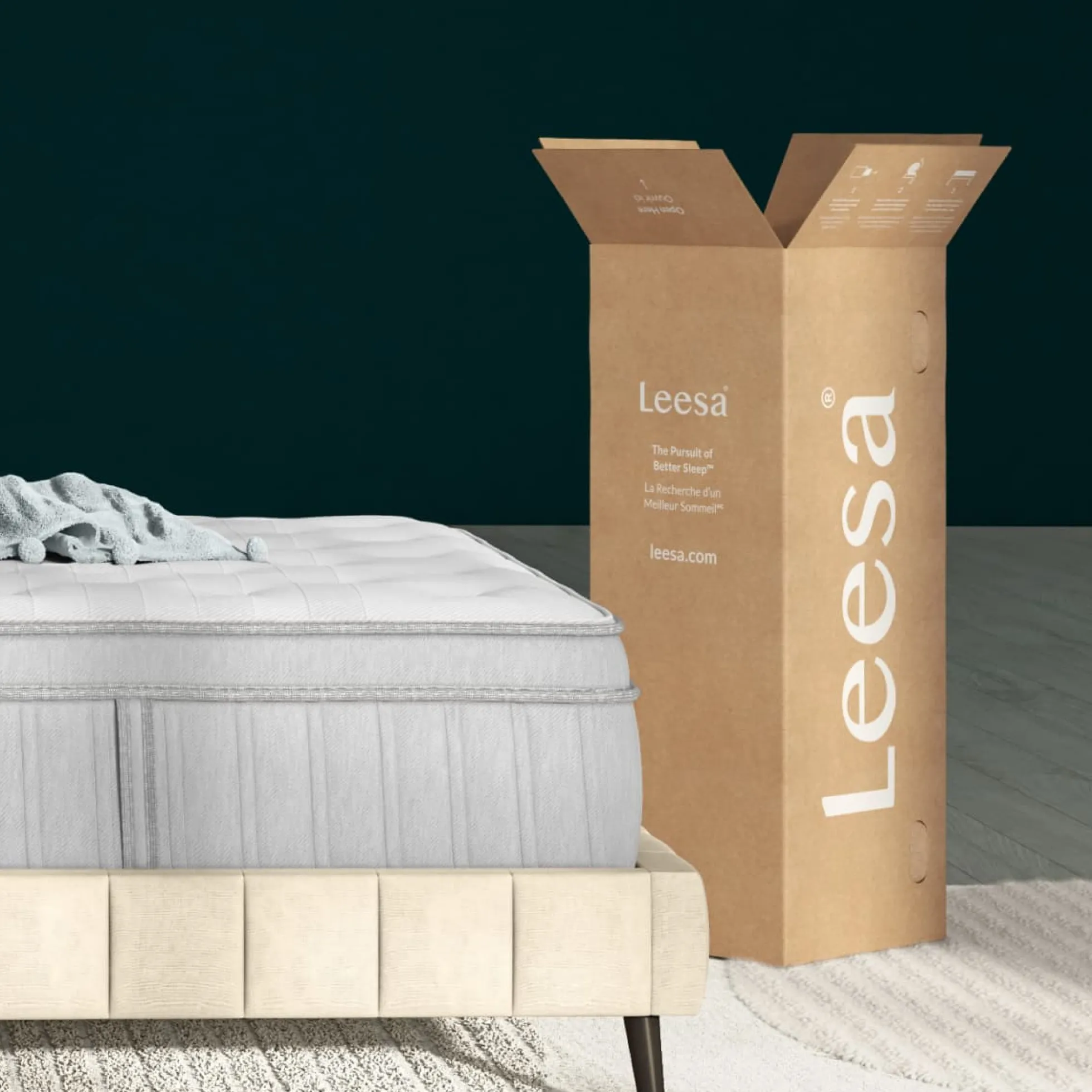 Leesa Oasis Chill Cushion Firm Hybrid Mattress