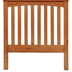 Mantua Rake Style Golden Oak Headboard