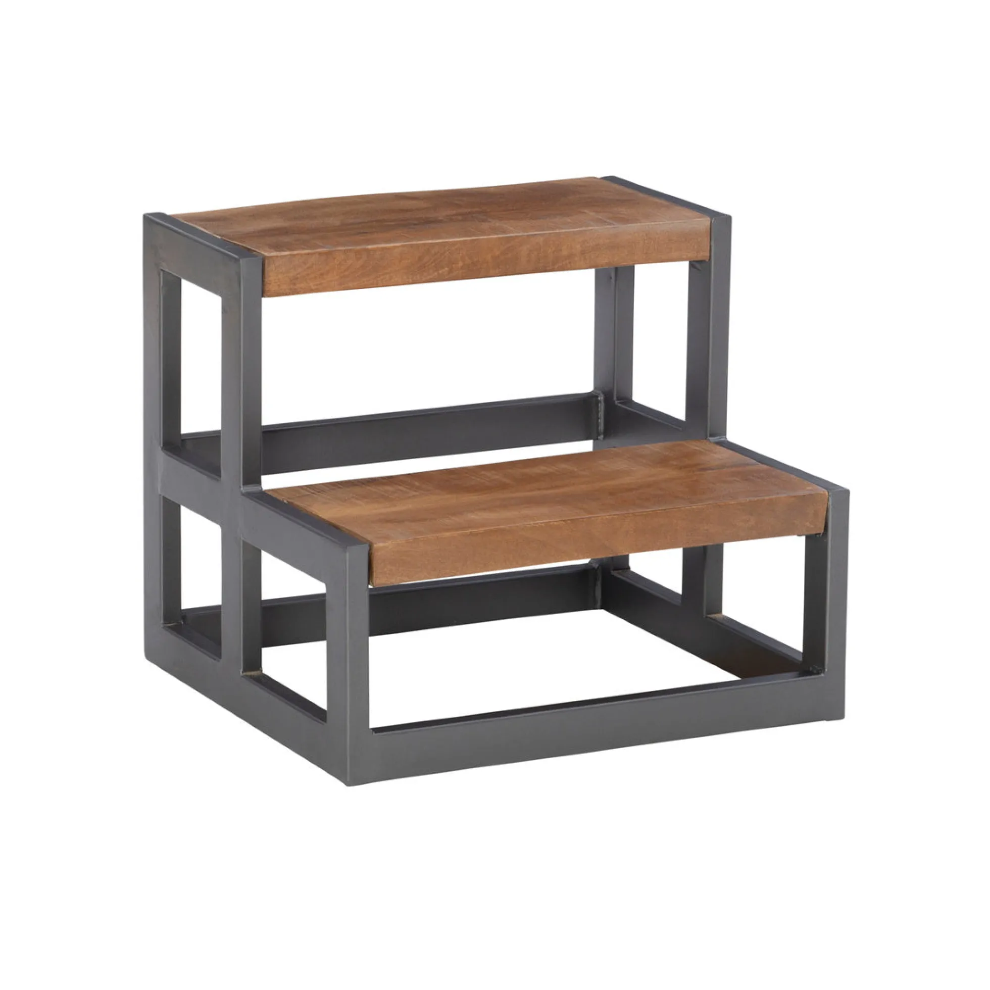 Powell Blythe Bed Steps in Gunmetal
