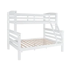 Powell Levi Twin over Full Bunk Bed in White