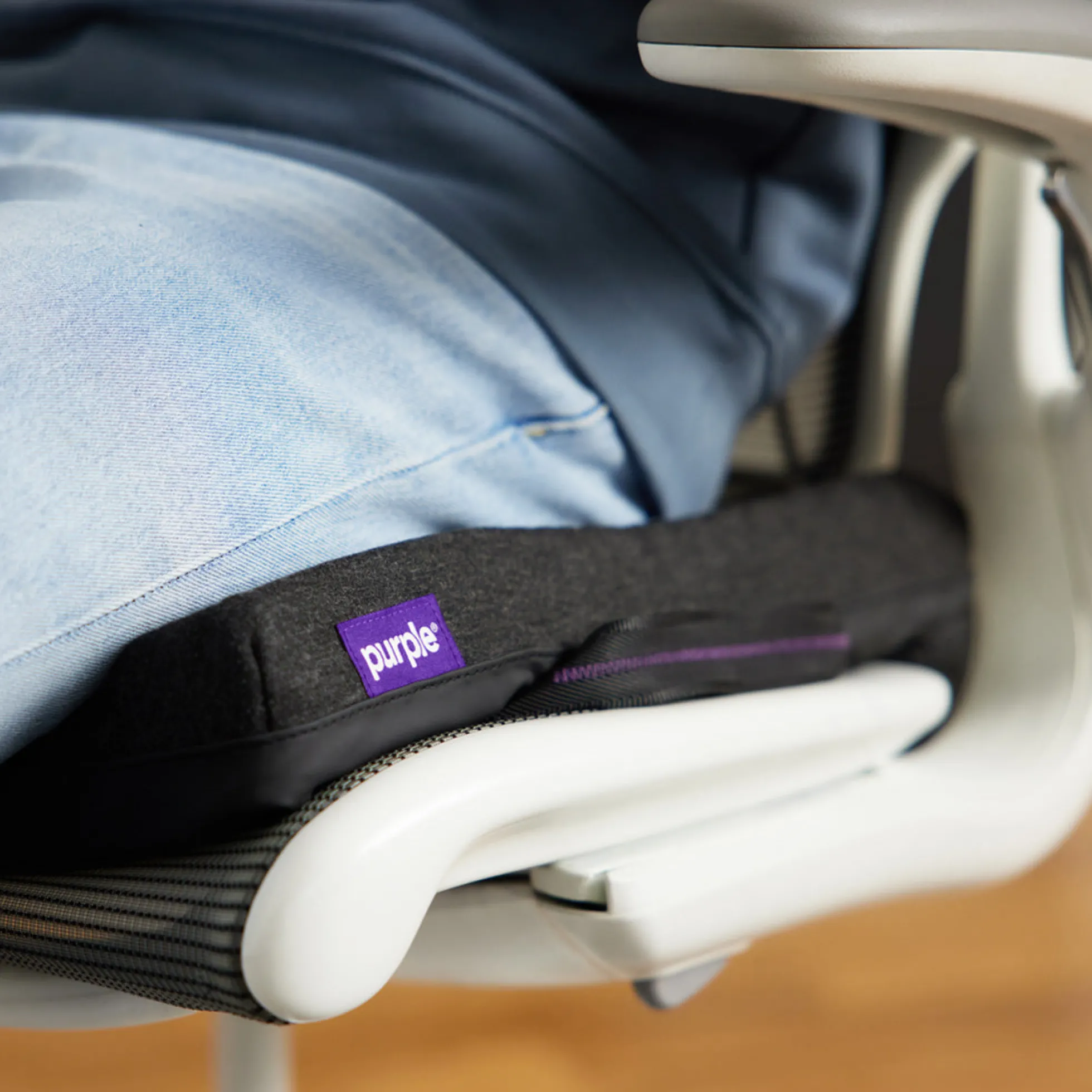 Purple Double Seat Cushion