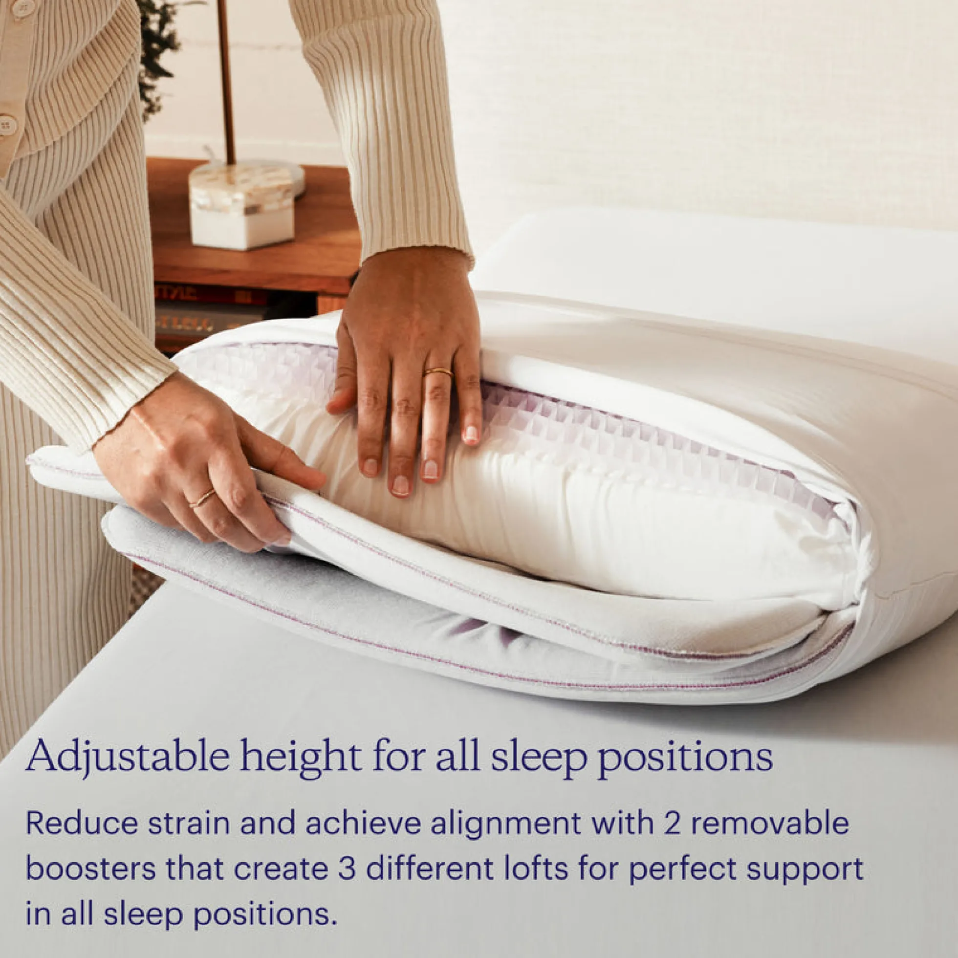 Purple DreamLayer™ Pillow