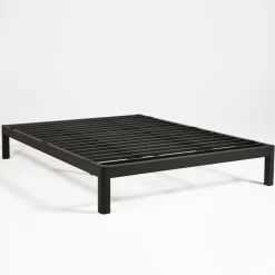 Purple Metal Platform Bed Frame