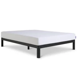 Purple Metal Platform Bed Frame