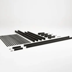 Purple Metal Platform Bed Frame