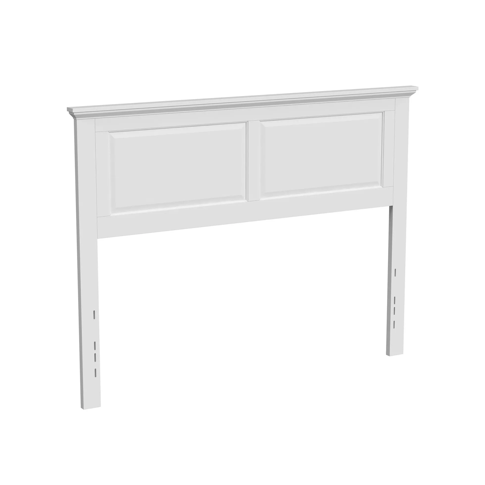 Rize Home Cottage Wood Headboard in White