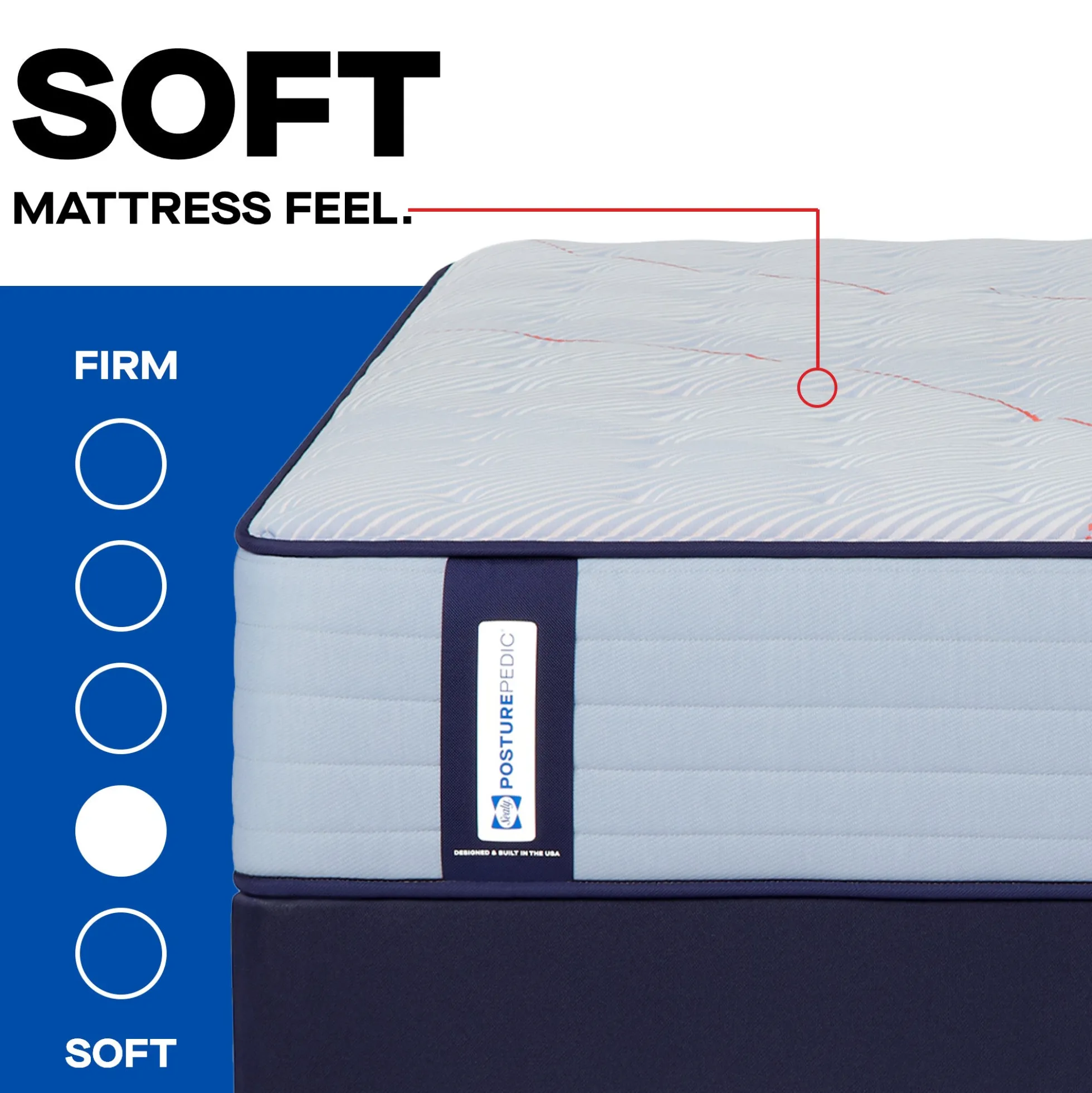 Sealy Posturepedic® Broad Knoll Soft Mattress