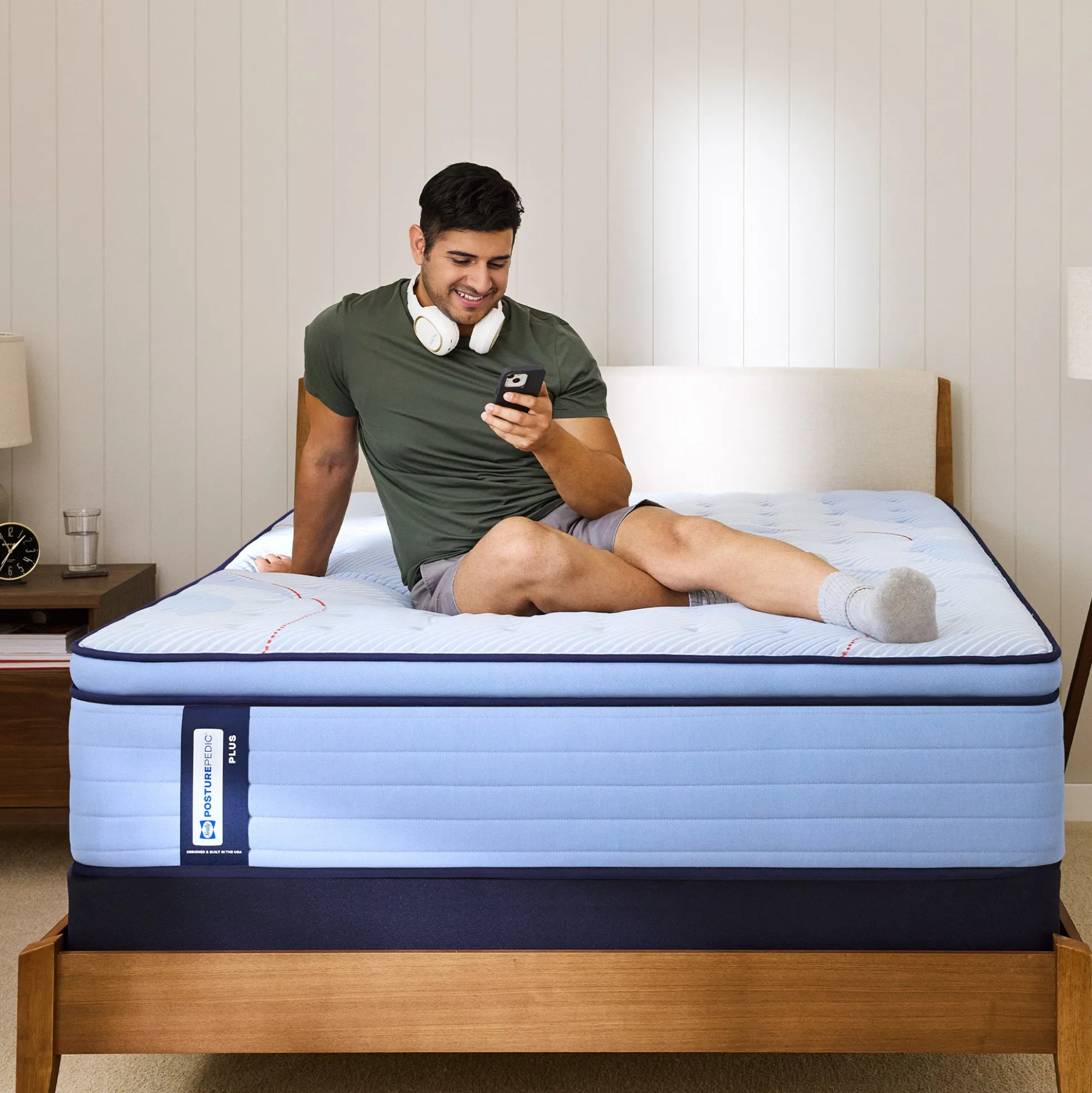 Sealy Posturepedic® Plus Cranford Grove Medium Euro Pillow Top Mattress