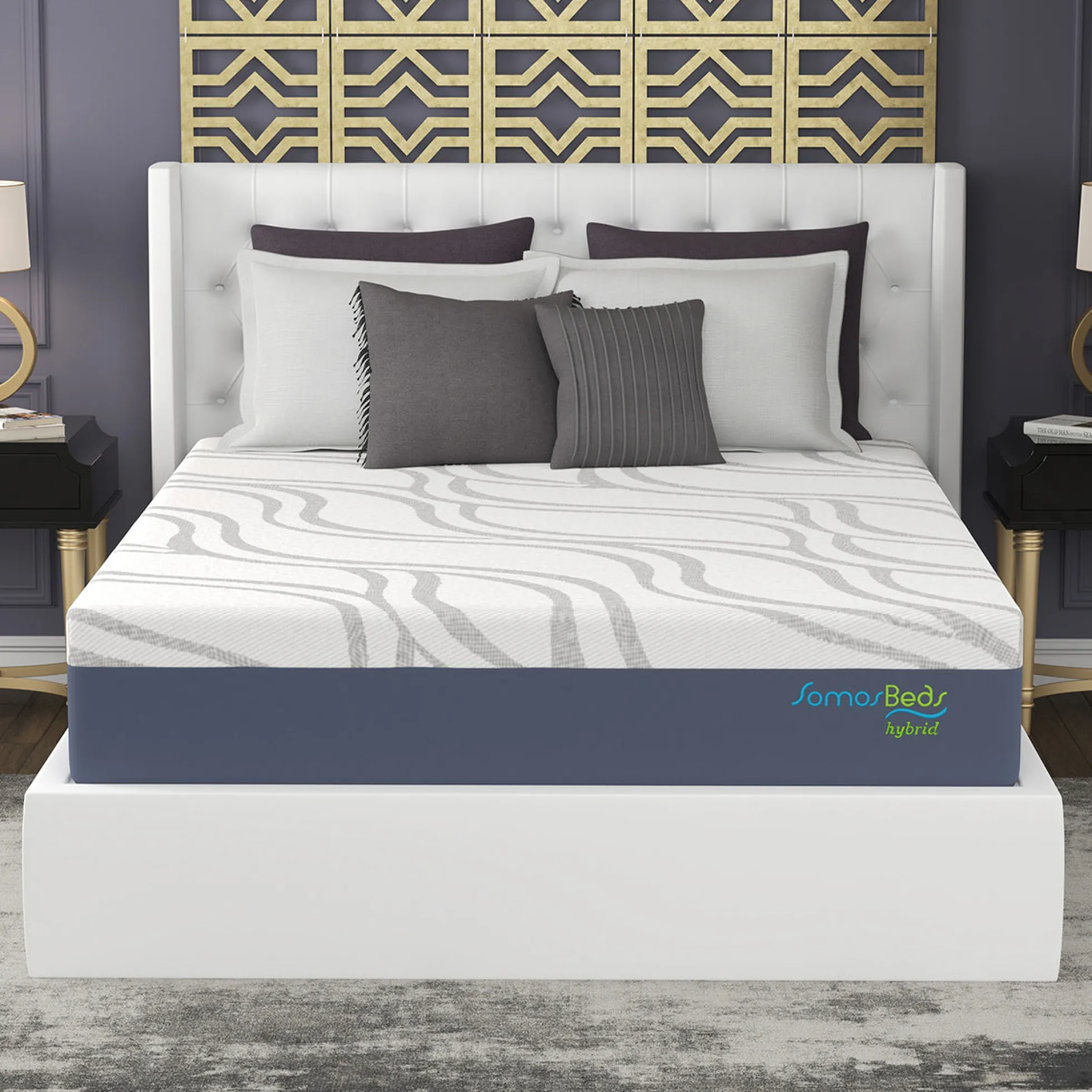 SomosBeds Extreme Cooling Medium Hybrid Mattress