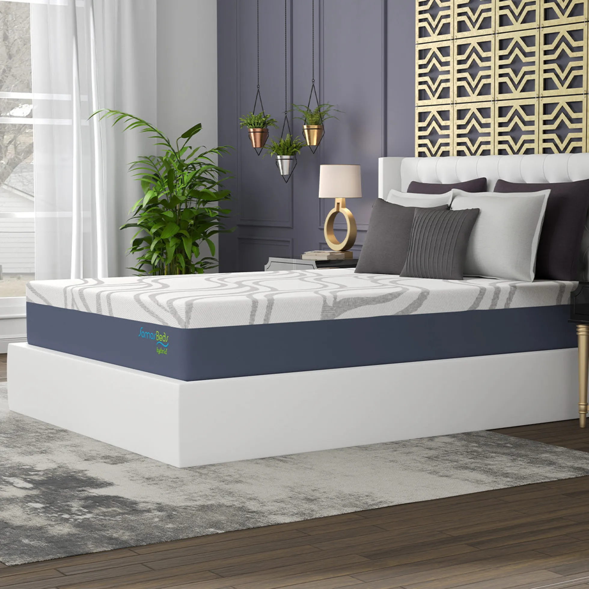 SomosBeds Extreme Cooling Medium Hybrid Mattress