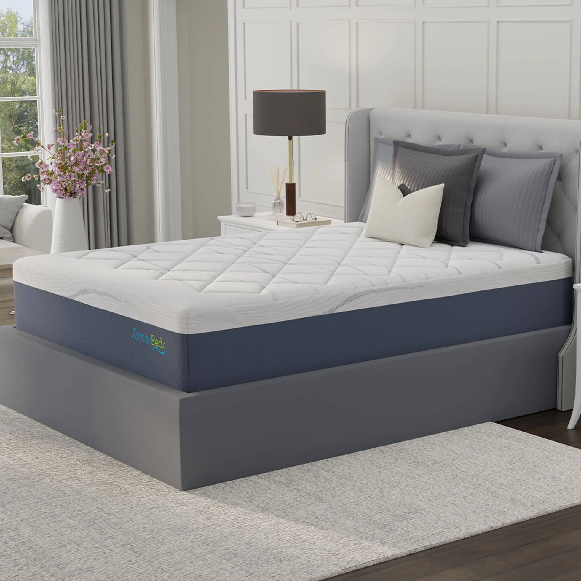 SomosBeds Supreme Plush Pillow Top Mattress