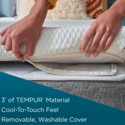 TEMPUR-Adapt® + Cooling Mattress Topper